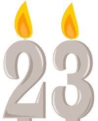 Birthday Flickering GIF