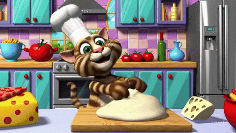 EnterTheHero giphyupload cat ai chef GIF
