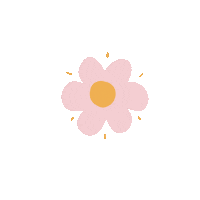 galrdesigns1 pink flower plants daisy Sticker