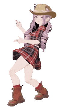 Festa Junina Cowgirl Sticker