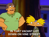 hey arnold nicksplat GIF