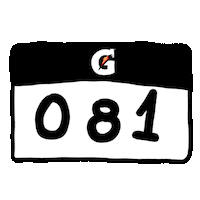 GatoradeEcuador run energy ecuador bebida Sticker