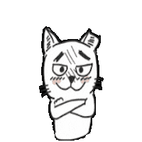 Happy The Cat Sticker