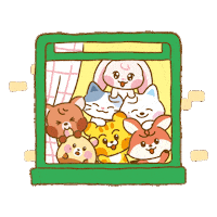 Group Hello Sticker by Dreamiez