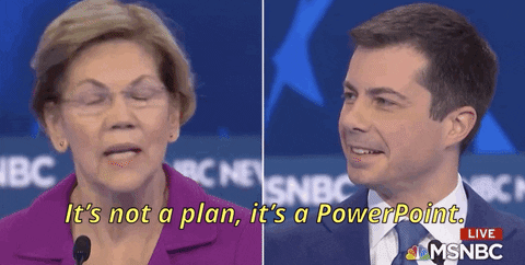 Democratic Debate Msnbc GIF by GIPHY News
