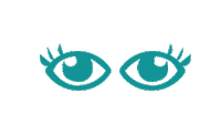 Blink Wink Sticker by Eigen Huis & Tuin