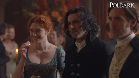 Amused Aidan Turner GIF by Poldark