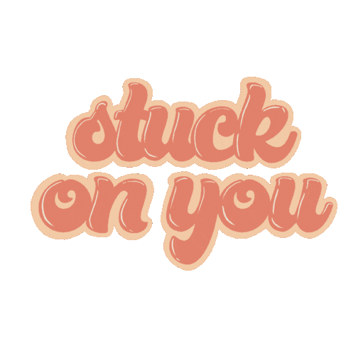 Lyrics Stuckonyou Sticker