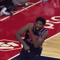 Joel Embiid Sport GIF by Philadelphia 76ers