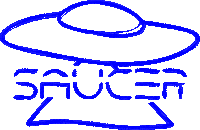 flying saucer fashion Sticker by SAUCER