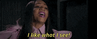 i like what i see mtv awards GIF by MTV Movie & TV Awards