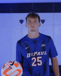 Mens Soccer GIF by DePaul Blue Demons