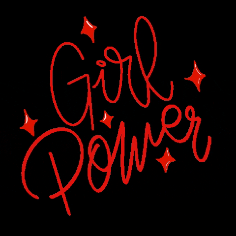 daianaalarcn giphygifmaker lettering girlpower letteringart GIF