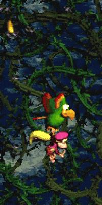 Flying Donkey Kong GIF