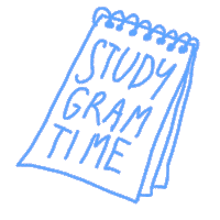 Time Study Hard Sticker