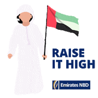 Dubai Uae Sticker by EmiratesNBD