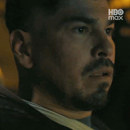 Scared Raul Castillo GIF by HBO Max