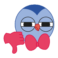 Springring cartoon no friends school Sticker