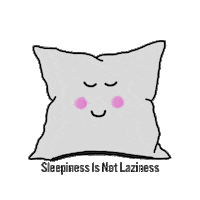 ms_coco_morales sleepy pillow laziness narcolepsy Sticker