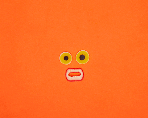 Gummy Worms Halloween GIF by Linnea Bullion