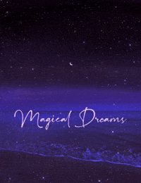 skyistheanswer moon sparkle ocean sea GIF