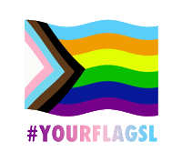 Your Flag Sl Sticker by Shelflife Store