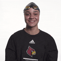 University Of Louisville Swimming GIF by Louisville Cardinals