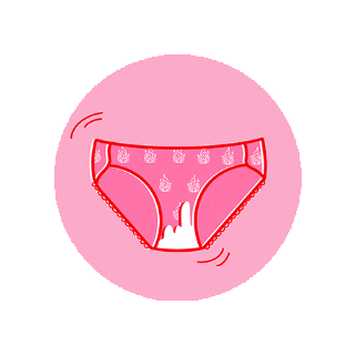 Canestenau giphygifmaker fashion underwear undies Sticker