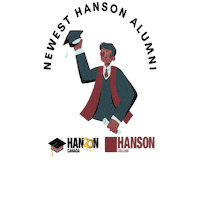 Hanson Grad Sticker by Hanson College Ontario