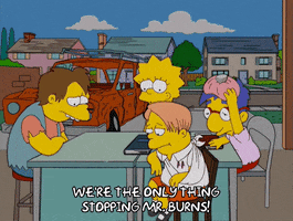tired lisa simpson GIF