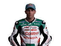 Surprised Johann Zarco Sticker by MotoGP™