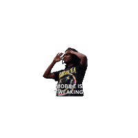 Lagging Technical Difficulties Sticker by Ashwin Gane