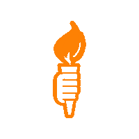 Torchbearer Sticker by UT Admissions