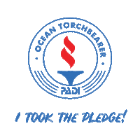Scuba Diving Save The Ocean Sticker by PADI