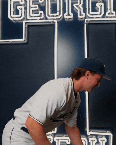 Georgia Tech Baseball GIF by Georgia Tech Yellow Jackets