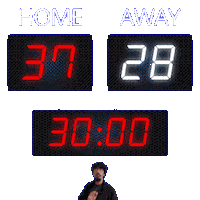 28 Away Sticker