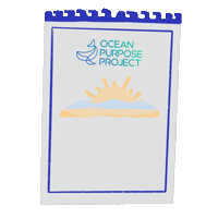 oceanpurposeproject beach cleanup opp pasir ris Sticker