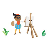 Art Illustration Sticker by Huella Publicidad