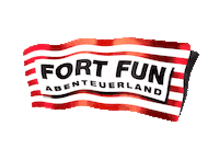 fortfunabenteuerland flag adventure rollercoaster sauerland Sticker