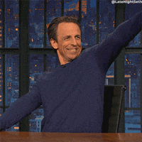 Seth Meyers Reaction GIF by Late Night with Seth Meyers