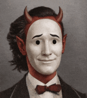 Mihai Eminescu Mask GIF by Duhul Rautatilor