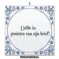 Hart Nl Sticker by Tegelspreuken.nl