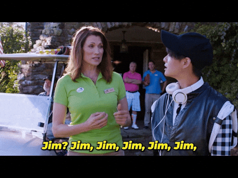 Golf Jim GIF by Angela Shelton