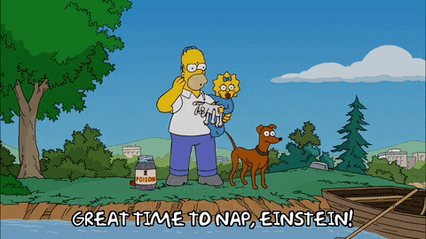 looking homer simpson GIF