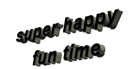 Happy Fun Sticker by AnimatedText