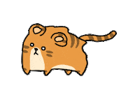 yubisu walk tiger yubisustore Sticker