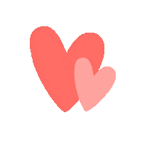 Hearts Sticker by Suse