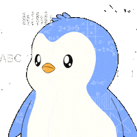 Confused Penguin Sticker by Pudgy Penguins
