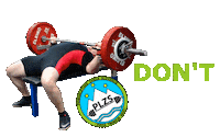 PowerliftingZvezaSlovenije powerlifting benchpress plzs šedalje Sticker