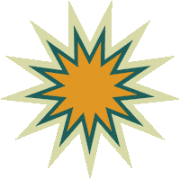 temidesigns star colorful temi designs self-taught creative Sticker